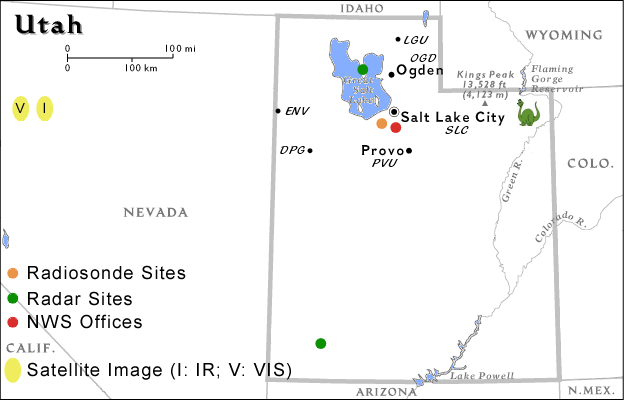 Utah Imagemap