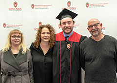 Photo of Leo Mikula and family